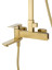 Душевая система WONZON & WOGHAND EDGE, Брашированное золото (WW-88739003-BG)