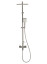 Душевая система WONZON & WOGHAND FLEX, Брашированный никель (WW-88047072-BN)