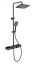 Душевая система WONZON & WOGHAND Shelf, Черный матовый (WW-B3552-MB)