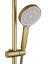 Душевая система WONZON & WOGHAND STICK, Брашированное золото (WW-88739017-BG)