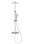 Душевая система WONZON & WOGHAND STICK, Брашированный никель (WW-88739017-BN)
