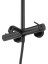 Душевая система WONZON & WOGHAND STICK, Черный матовый (WW-88739017-MB)