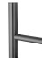 Полотенцесушитель электрический WONZON & WOGHAND BONN, Темный графит (WW-AL409-GM)
