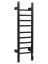 Полотенцесушитель электрический WONZON & WOGHAND BONN, Черный матовый (WW-AL4092-MB)