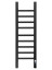 Полотенцесушитель электрический WONZON & WOGHAND BONN, Черный матовый (WW-AL4092-MB)