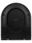 Сиденье для унитаза WONZON & WOGHAND, Черный матовый (WW-S2210-MB)