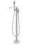 Смеситель для ванны напольного монтажа WONZON & WOGHAND STICK, Хром (WW-88649901-CR)