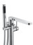 Смеситель для ванны напольного монтажа WONZON & WOGHAND STICK, Хром (WW-88649901-CR)