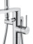 Смеситель для ванны напольного монтажа WONZON & WOGHAND STICK, Хром (WW-88649901-CR)
