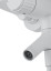 Смеситель для ванны с душем WONZON & WOGHAND CLICK, Белый матовый (WW-FE05L221-MW)