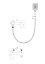 Смеситель для ванны с душем WONZON & WOGHAND CUBE, Хром (WW-88639016-CR)
