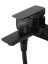 Смеситель для ванны с душем WONZON & WOGHAND EDGE, Черный матовый (WW-88639003A-MB)