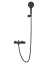 Смеситель для ванны с душем WONZON & WOGHAND STICK, Черный матовый (WW-88639017-MB)
