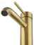Смеситель для раковины WONZON & WOGHAND STICK, Брашированное золото (WW-88139017-BG)