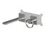 Смеситель для умывальника скрытого монтажа WHITECROSS XO1425NIB (брашированный никель)