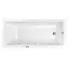 Ванна WHITECROSS Wave 175x70 "LINE NANO" (хром)