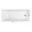 Ванна WHITECROSS Wave Slim 175x70 "SOFT" (золото)