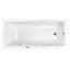 Ванна WHITECROSS Wave Slim 175x70 "SOFT" (бронза)