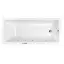Ванна WHITECROSS Wave Slim 175x70 "SMART NANO" (золото)