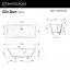 Ванна WHITECROSS Gin Duo 170x75 (RAL мат) иск. камень