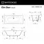 Ванна WHITECROSS Gin Duo 180x80 (RAL мат) иск. камень
