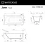 Ванна WHITECROSS Jane 175x80 (RAL мат) иск. камень