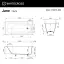Ванна WHITECROSS Jane 170x75 (RAL мат) иск. камень
