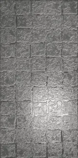 Abstra Silver Blocks Shiny 50x100