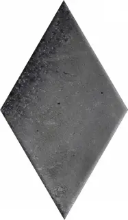 Rombo Nero Opaco Matt 13.7x24