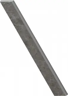 Charme Evo Antracite Battiscopa Nat 7.2x60
