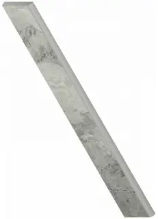 Charme Extra Silver Battiscopa Nat 7.2x60