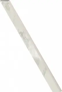 Charme Deluxe Arabescato White Battiscopa Lux 7.2x80