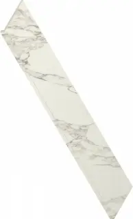 Charme Deluxe Arabescato White Scalino Front Nat 33x160