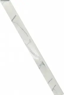Charme Deluxe Invisible White Battiscopa Lux 7.2x80