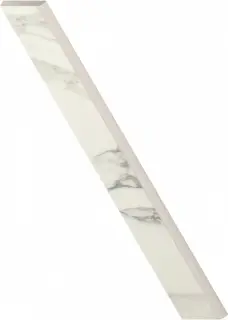Charme Deluxe Arabescato White Battiscopa Cer 7.2x60