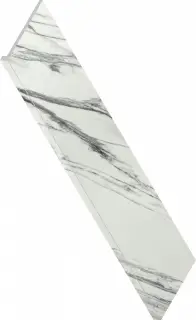 Charme Deluxe Statuario Fantastico Scalino Ang Dx (Угл Прав) Cer 33x120