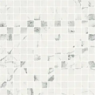 Charme Deluxe Invisible White Mosaico Split Cer 30x30