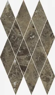 Charme Deluxe Emperador Dark Mosaico Diamond Lux 28x48