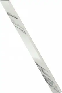 Charme Deluxe Statuario Fantastico Battiscopa Lux 7.2x80