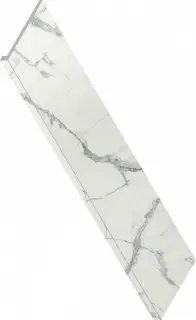 Charme Deluxe Invisible White Scalino Ang Dx (Угл Прав) Cer 33x120