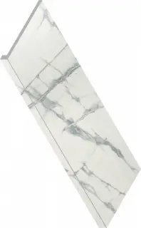 Charme Deluxe Invisible White Scalino Ang Dx (Угл Прав) Nat 330x80