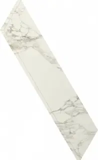 Charme Deluxe Arabescato White Scalino Ang Sx (Угл Лев) Cer 33x120