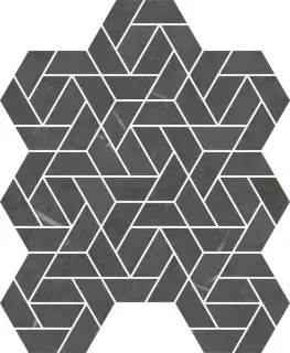 Metropolis Imperial Black Mosaico Icon Nat 28.6x34.7