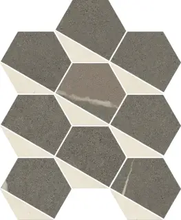 Metropolis Mosaico Hexagon Warm Nat 25.4x31