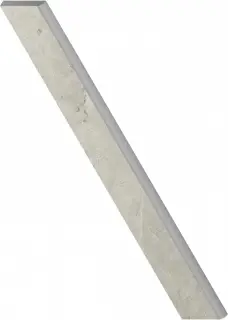 Metropolis Absolut Silver Nat Battiscopa 7.2x60