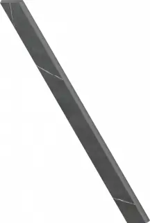 Metropolis Imperial Black Nat Battiscopa 7.2x80