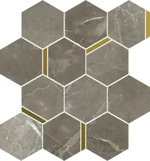 Stellaris Tuscania Grey Mosaico Chic 36.8x26.9