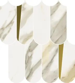 Stellaris Calacata Gold Mosaico Elegant 32.5x36.1