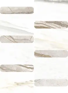 Stellaris Ivory Mosaico Argan 36.8x26.9