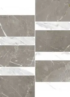 Stellaris Grey Mosaico Argan 36.8x26.9